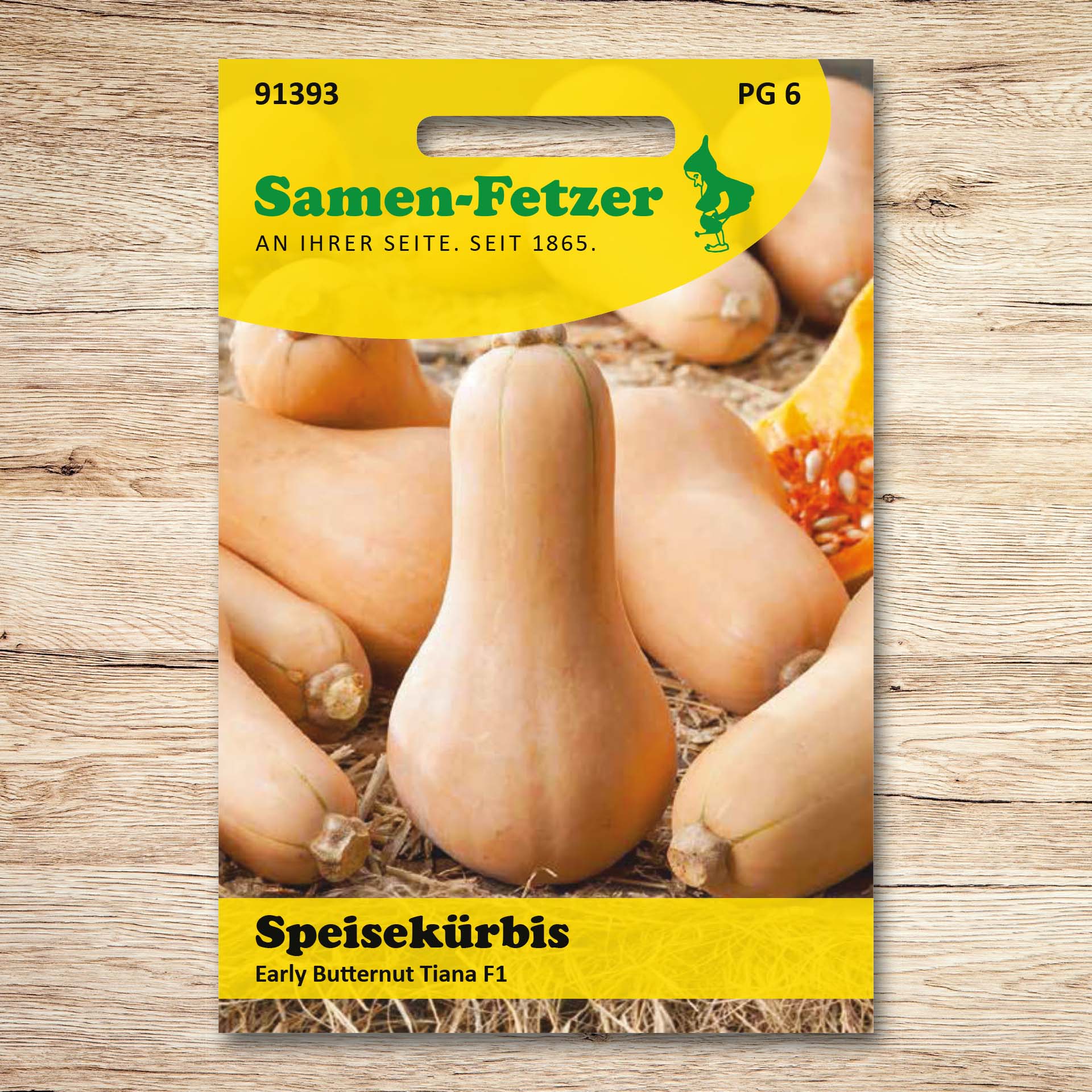 Speisekürbis Early Butternut Tiana F1