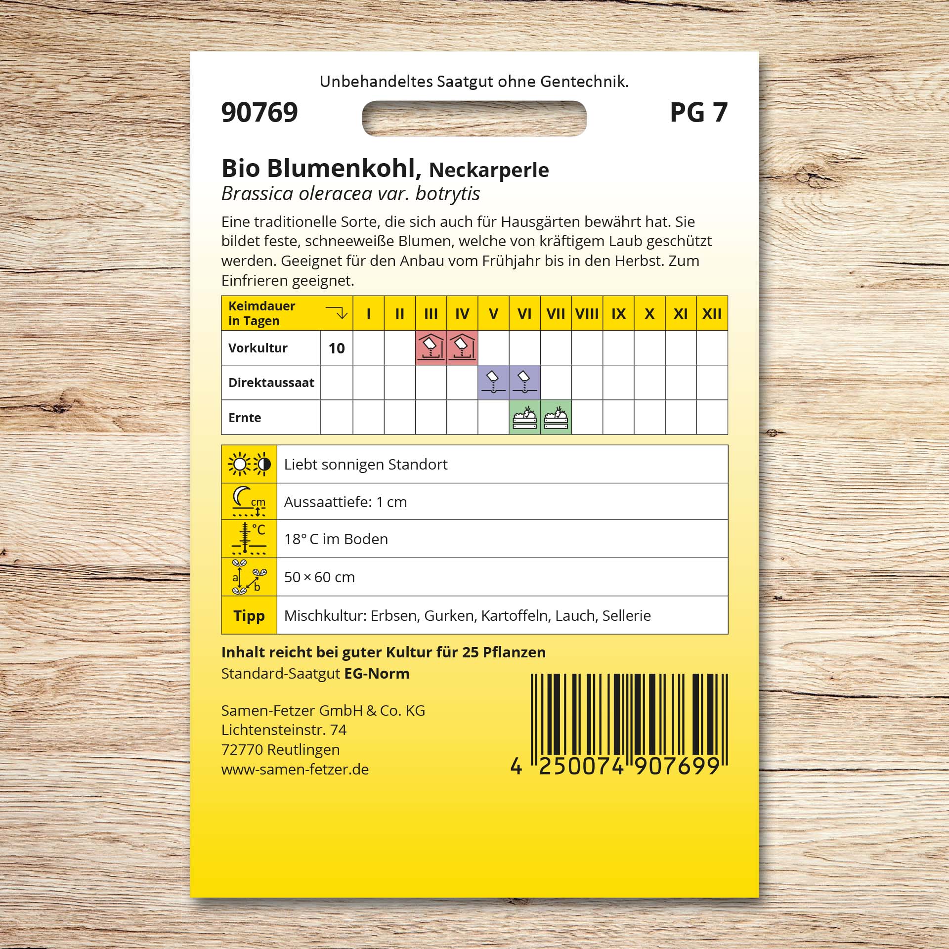 Blumenkohl (Bio) Neckarperle