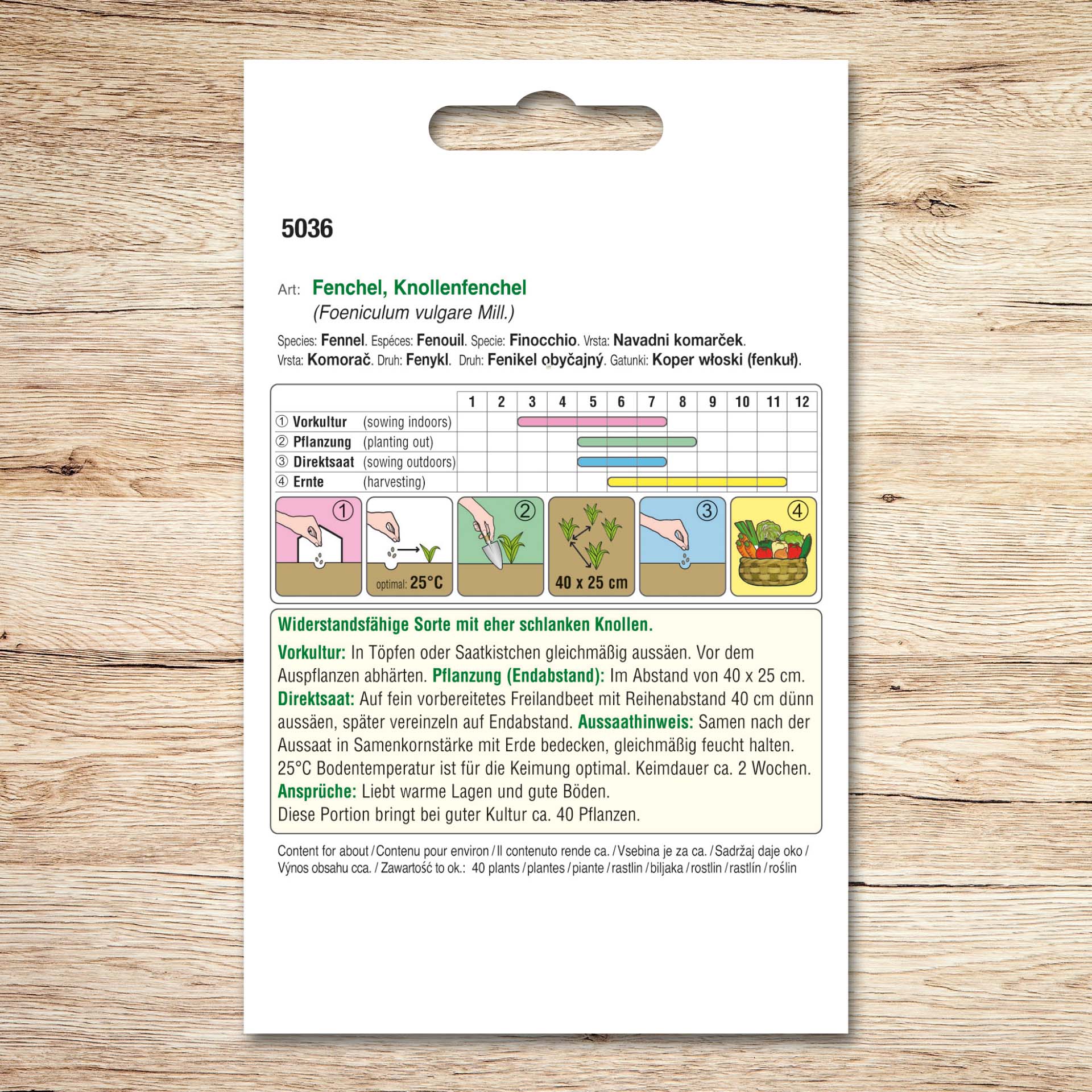 Knollenfenchel (Bio) De Florencia