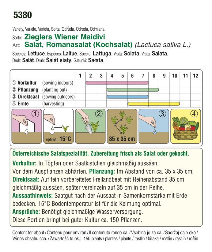 Romanasalat(Bio) Zieglers Wiener Maidivi