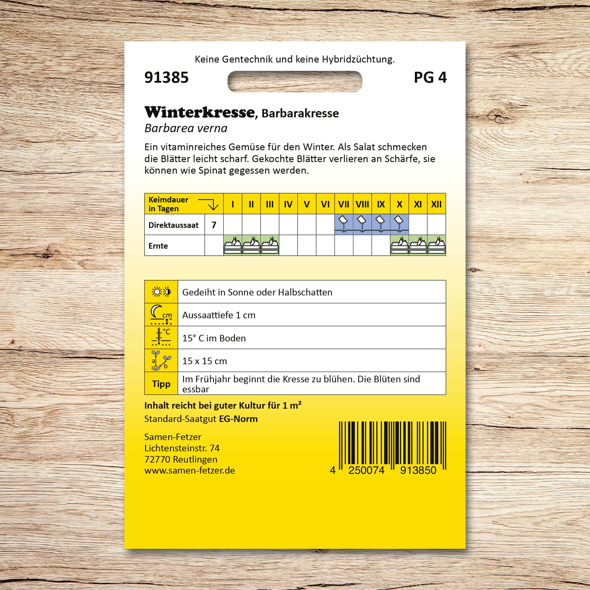 Winterkresse Barbarakresse