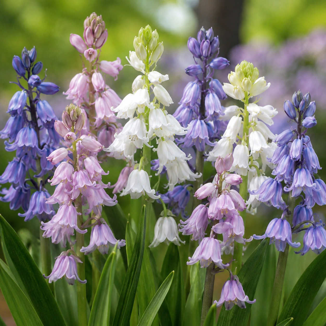 Hyacinthoides hispanica Mischung