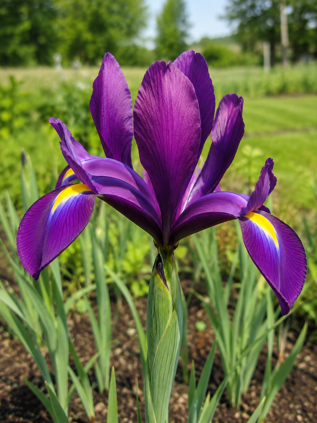 Iris hollandica Purple Sensation