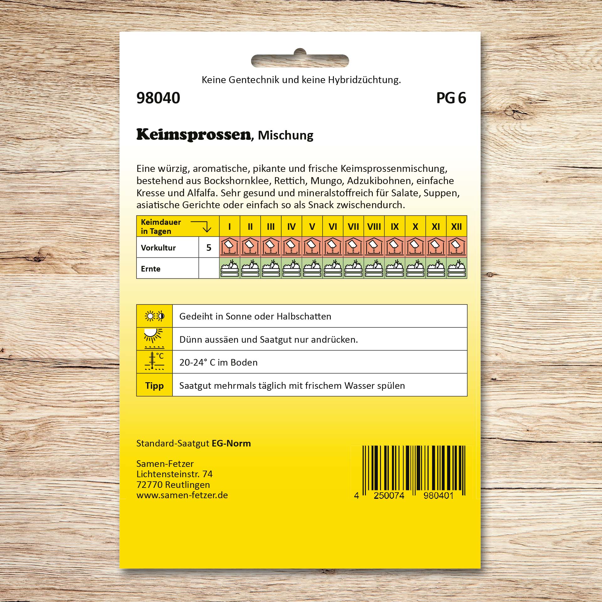 Keimsprossen (Bio) Mischung