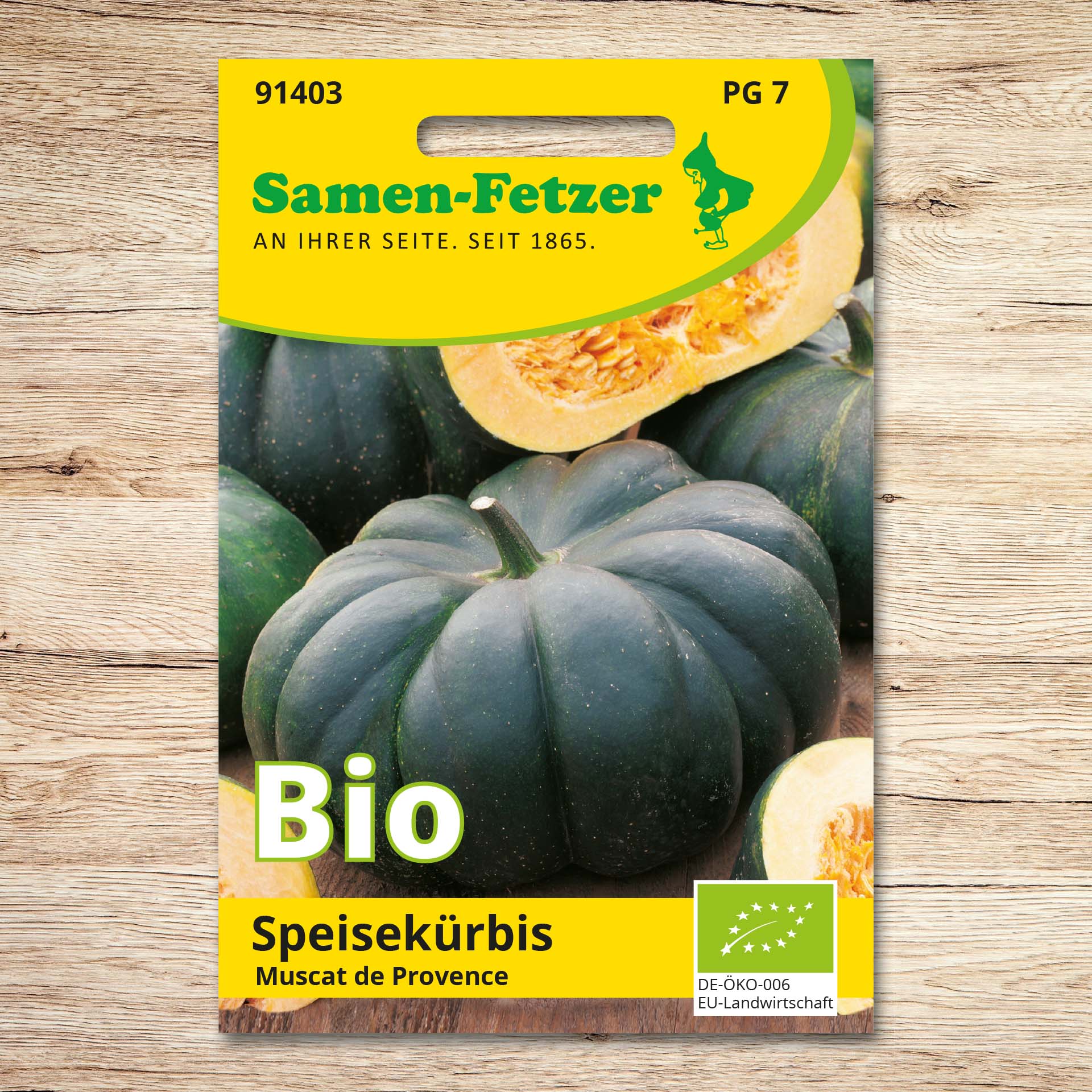 Speisekürbis (Bio) Muscat de Provence