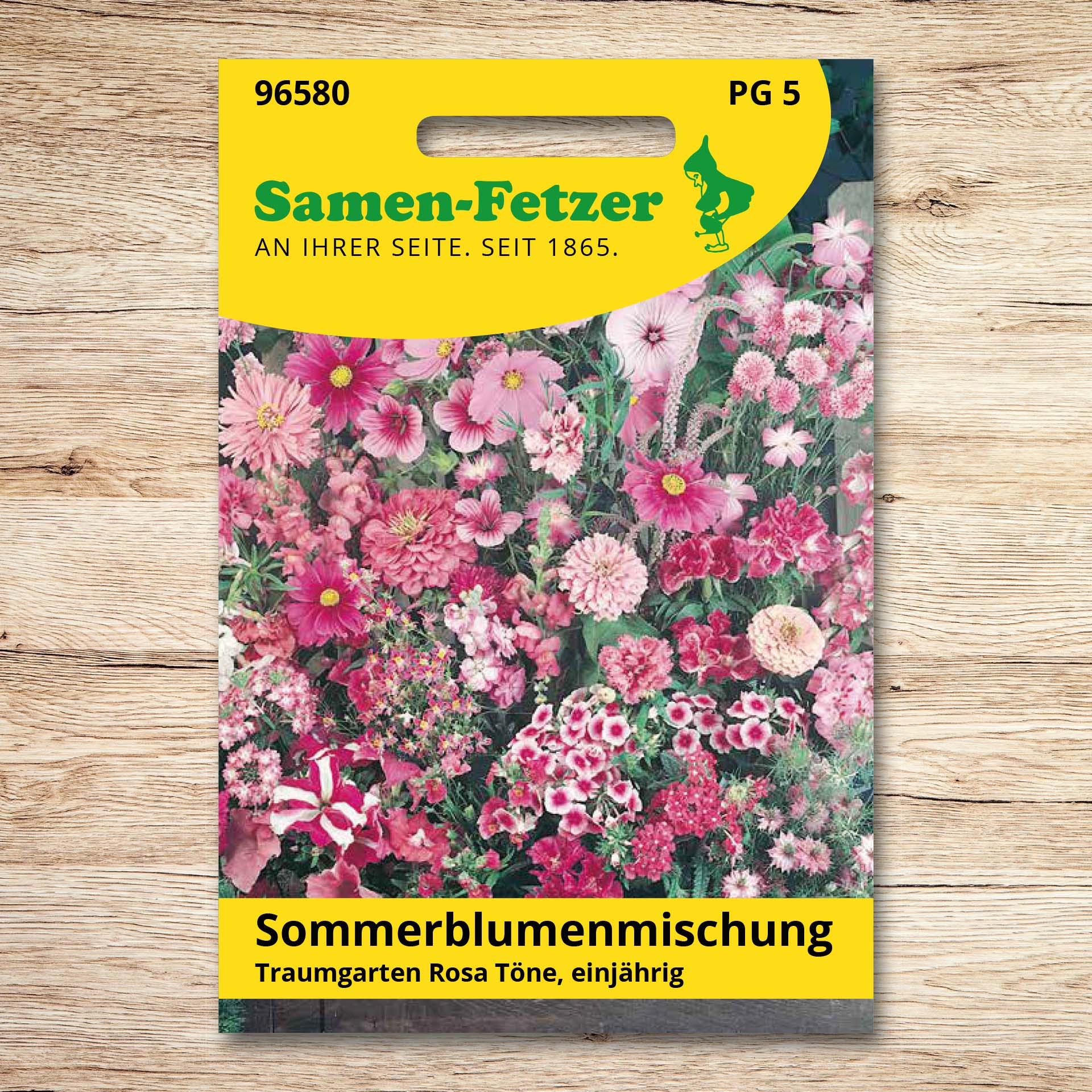 Sommerblumenmischung Traumgarten Rosa Töne