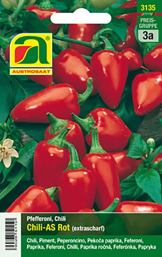 Pfefferoni Chili-AS, Rot