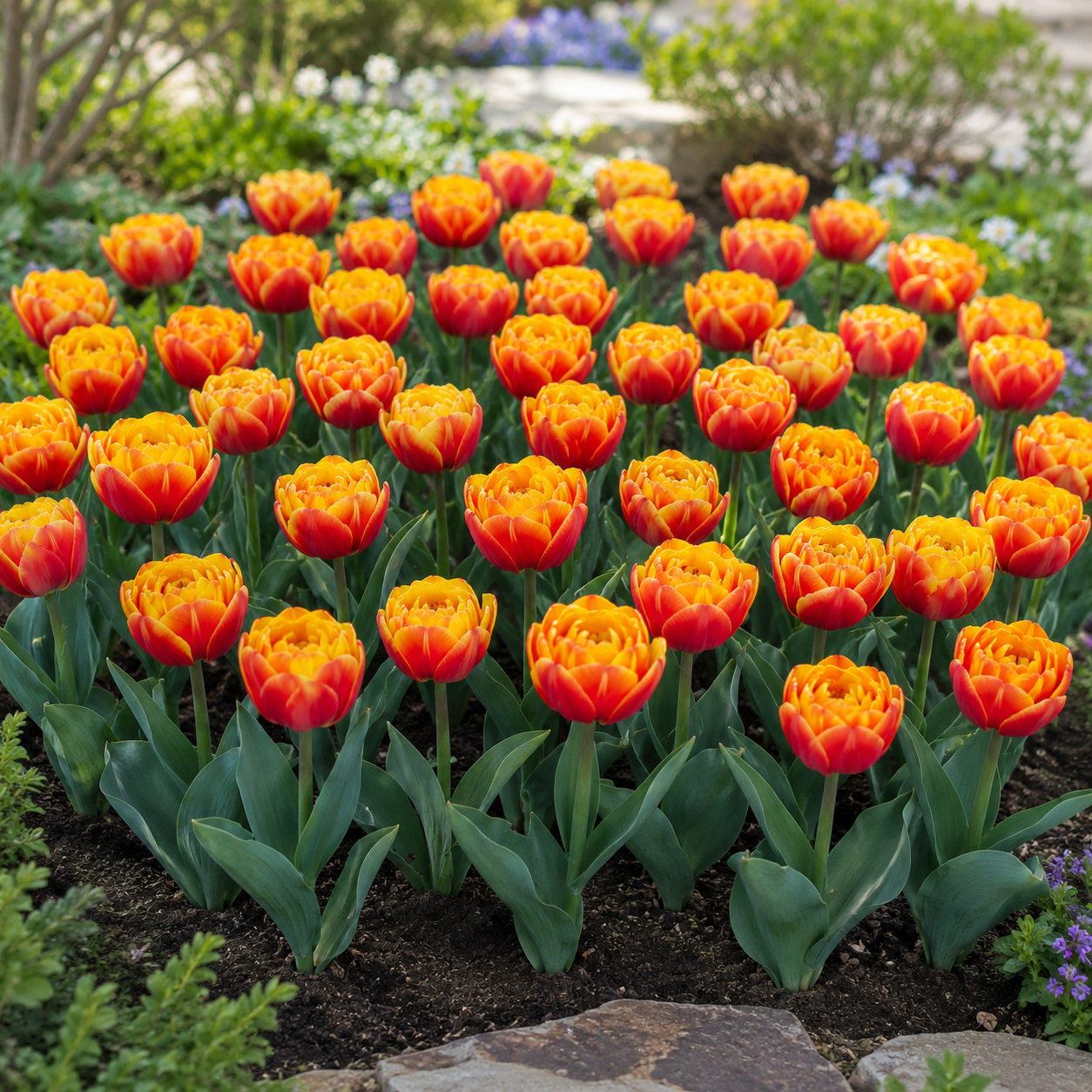 Gefüllte frühe Tulpen Shell