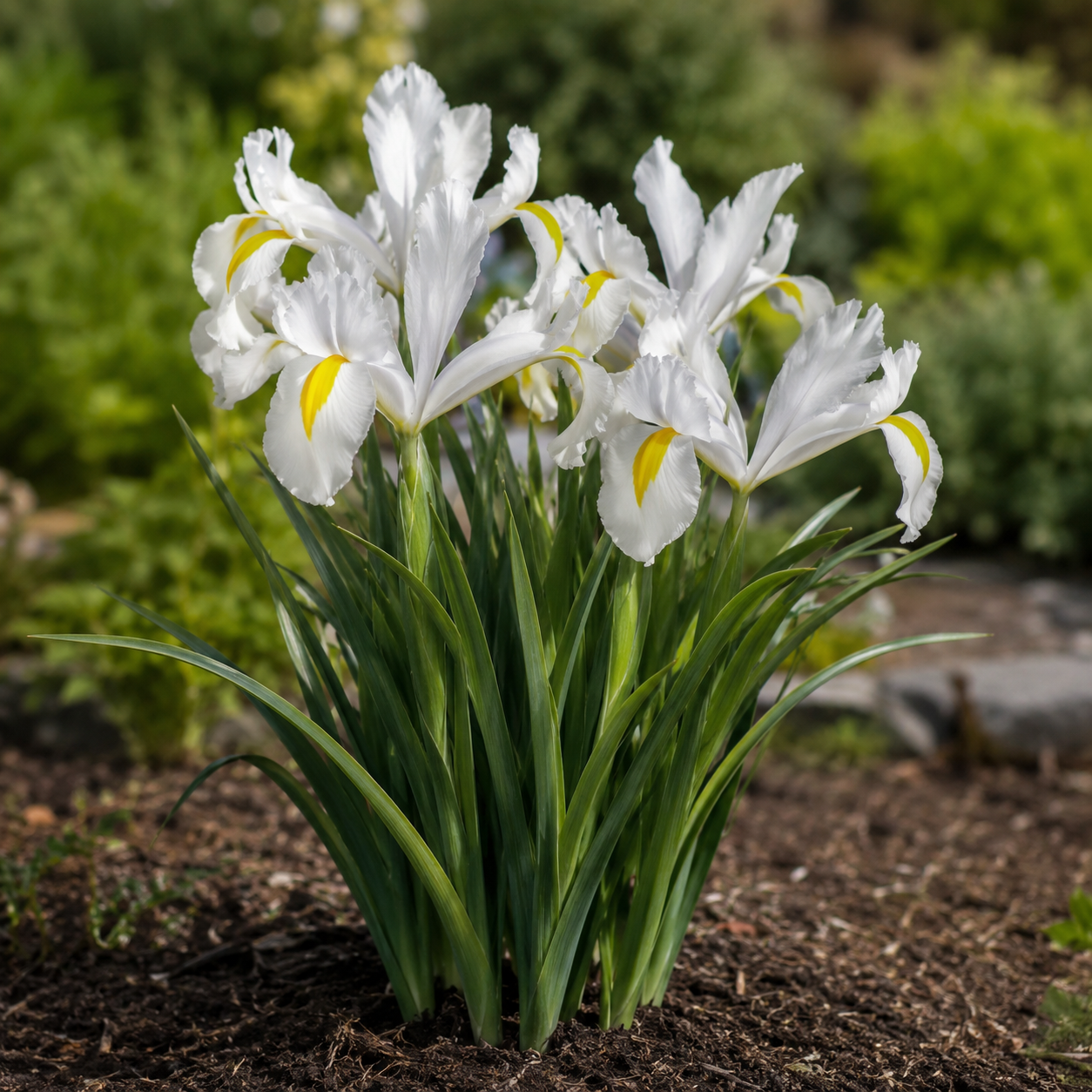 Iris hollandica White Excelsior