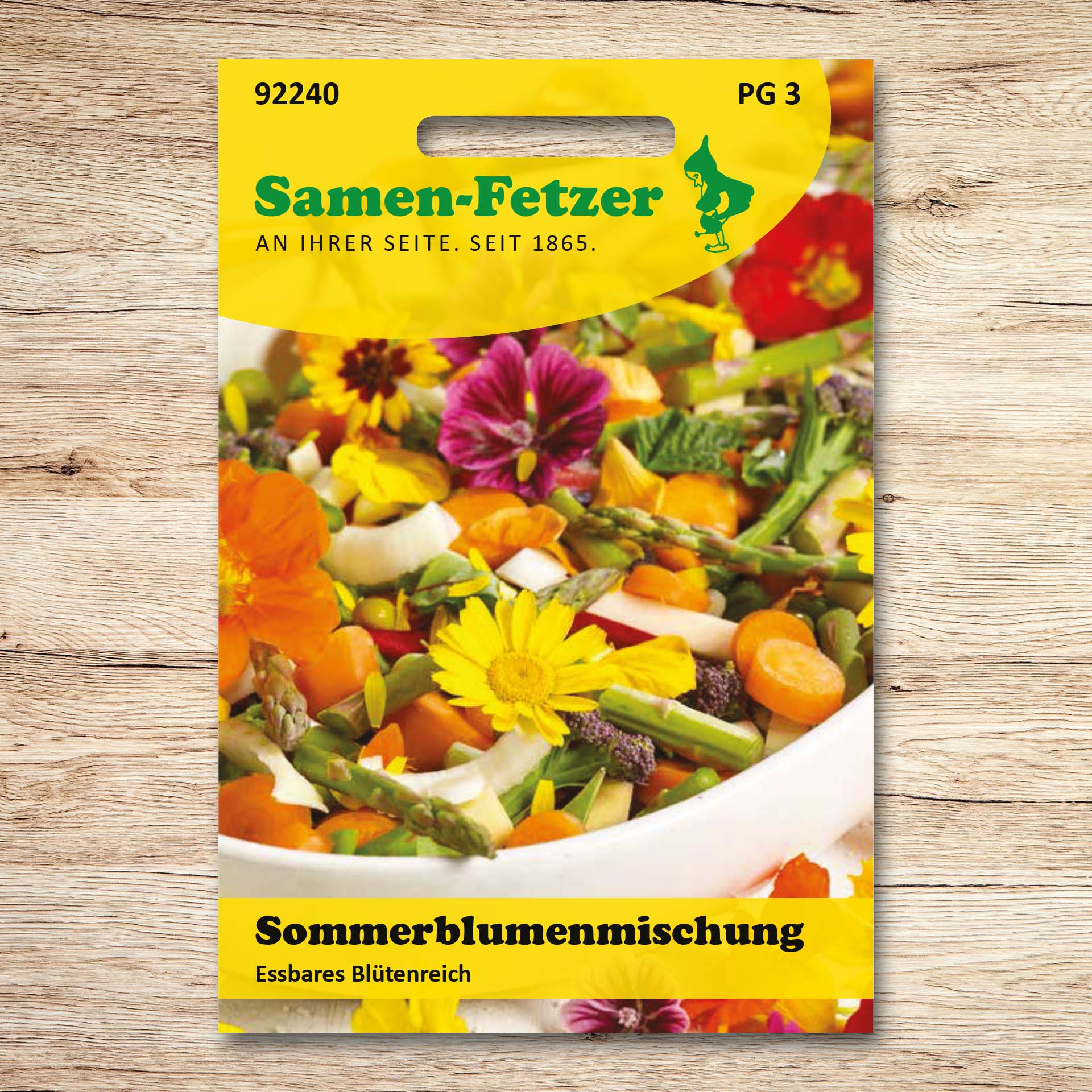 Sommerblumenmischung Essbares Blütenreich