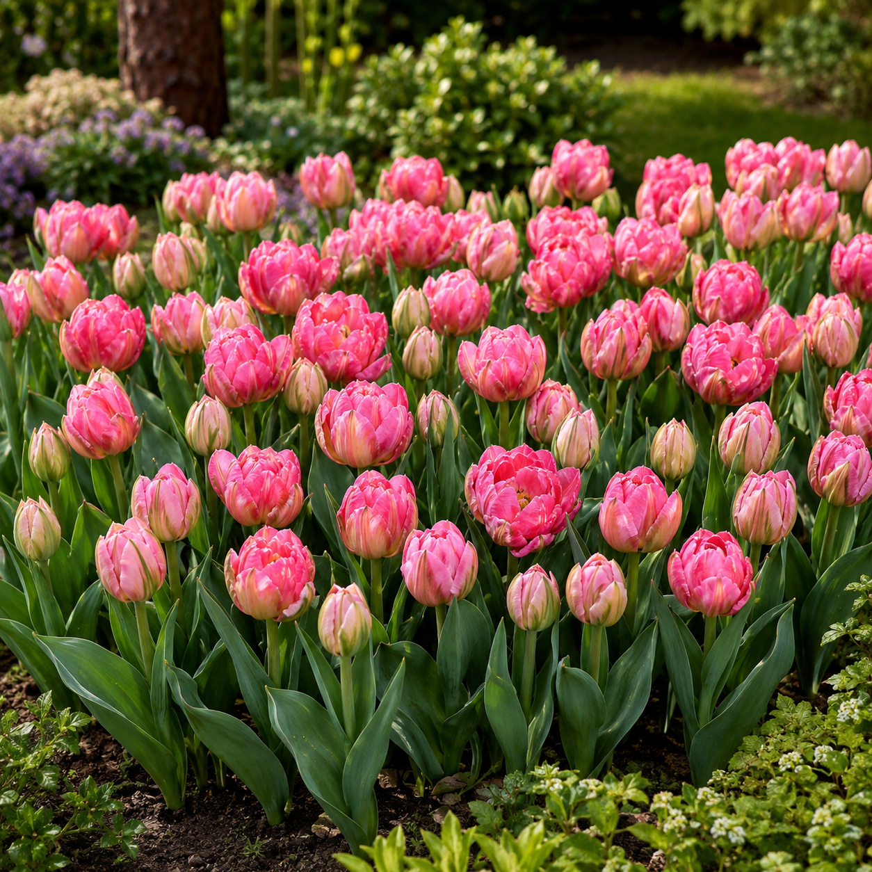 Gefüllte frühe Tulpen Dotcom
