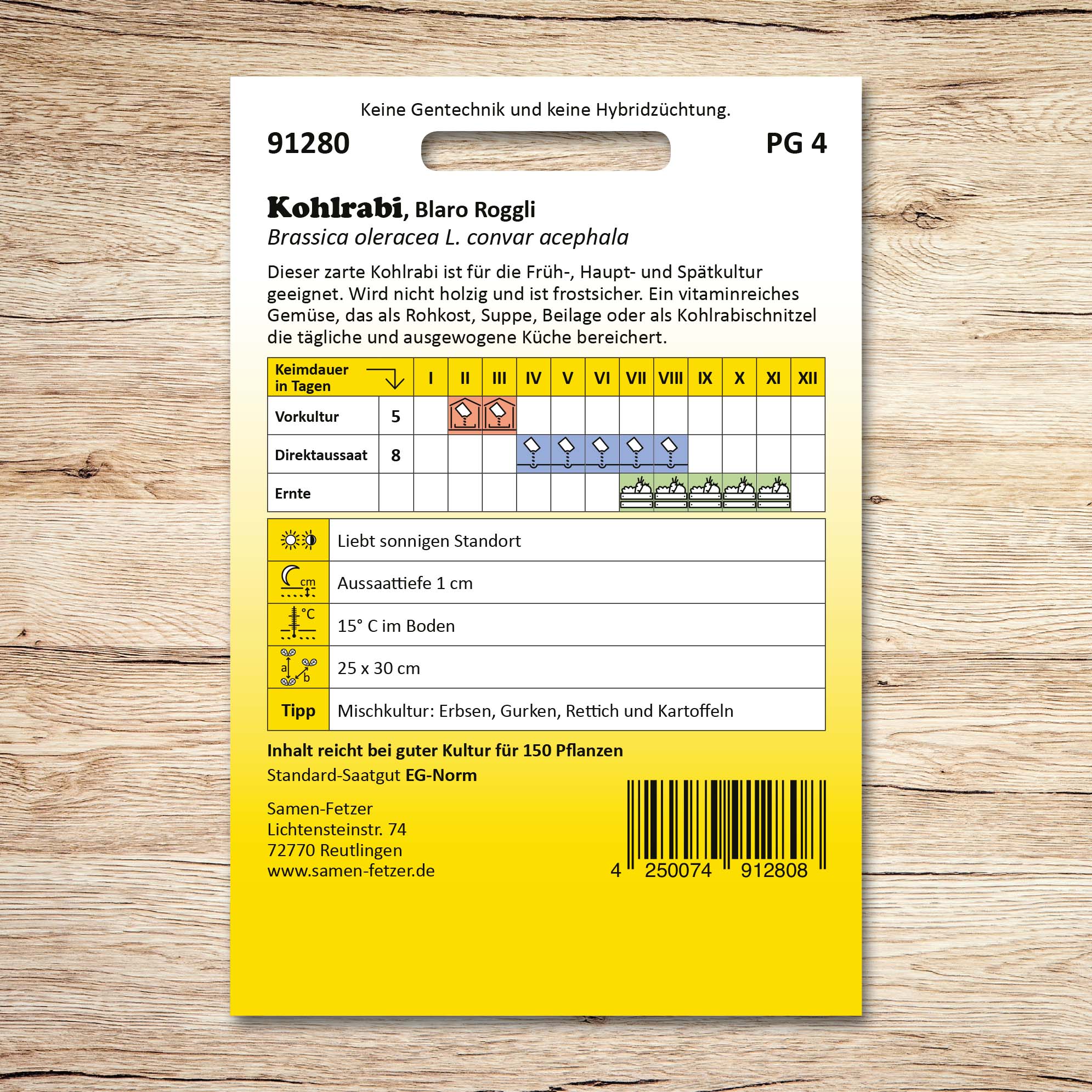 Kohlrabi Blaro Roggli