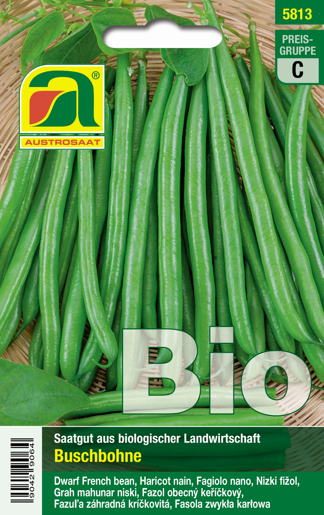 Buschbohne Domino Bio