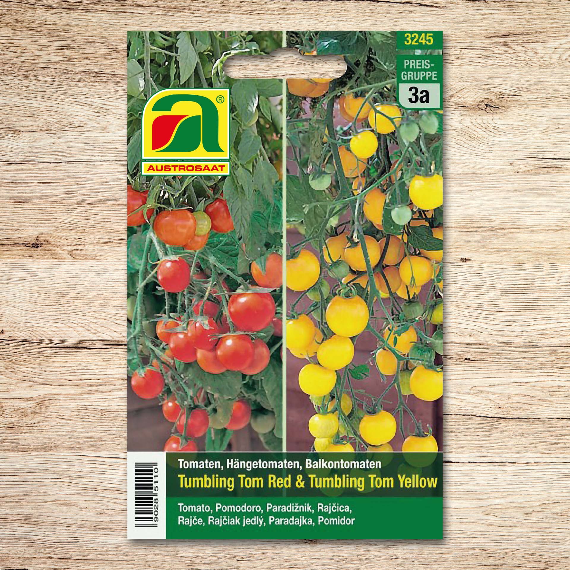 Tomaten Tumbling Tom Red & Yellow