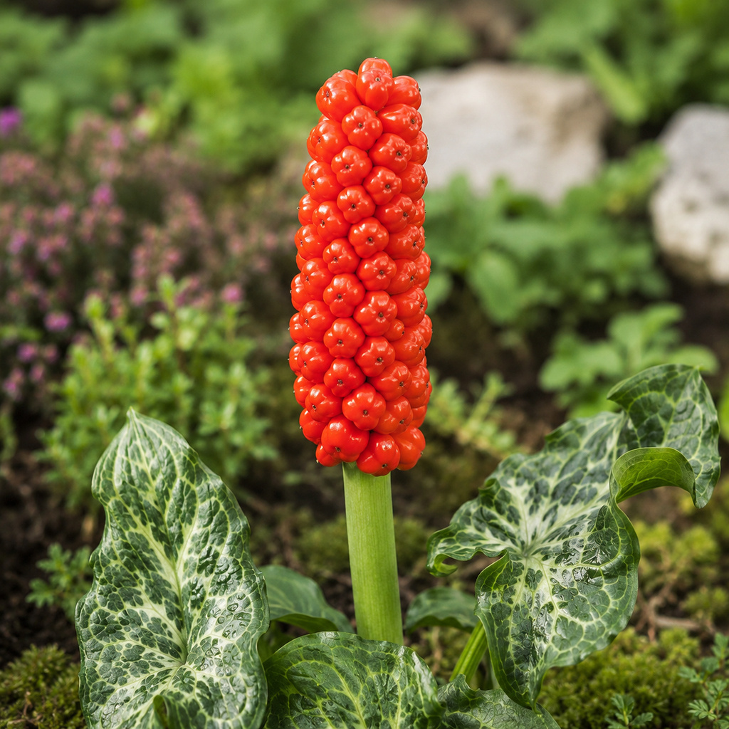 Arum marmoratum italicum