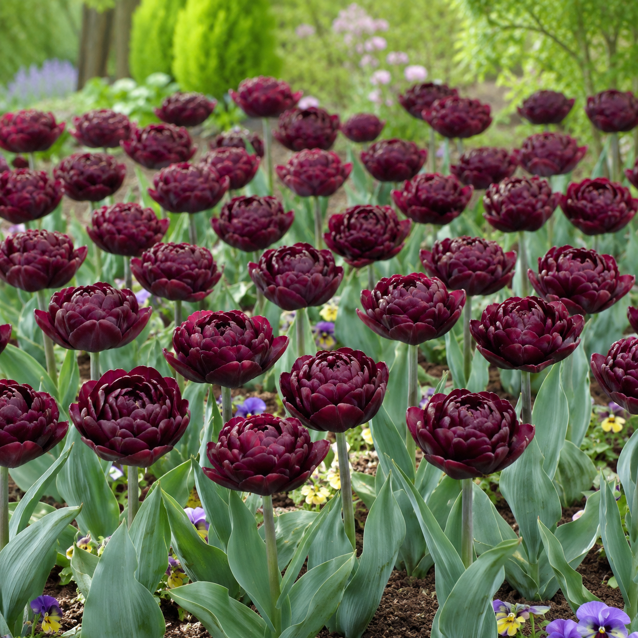 Gefüllte frühe Tulpen Palmyra