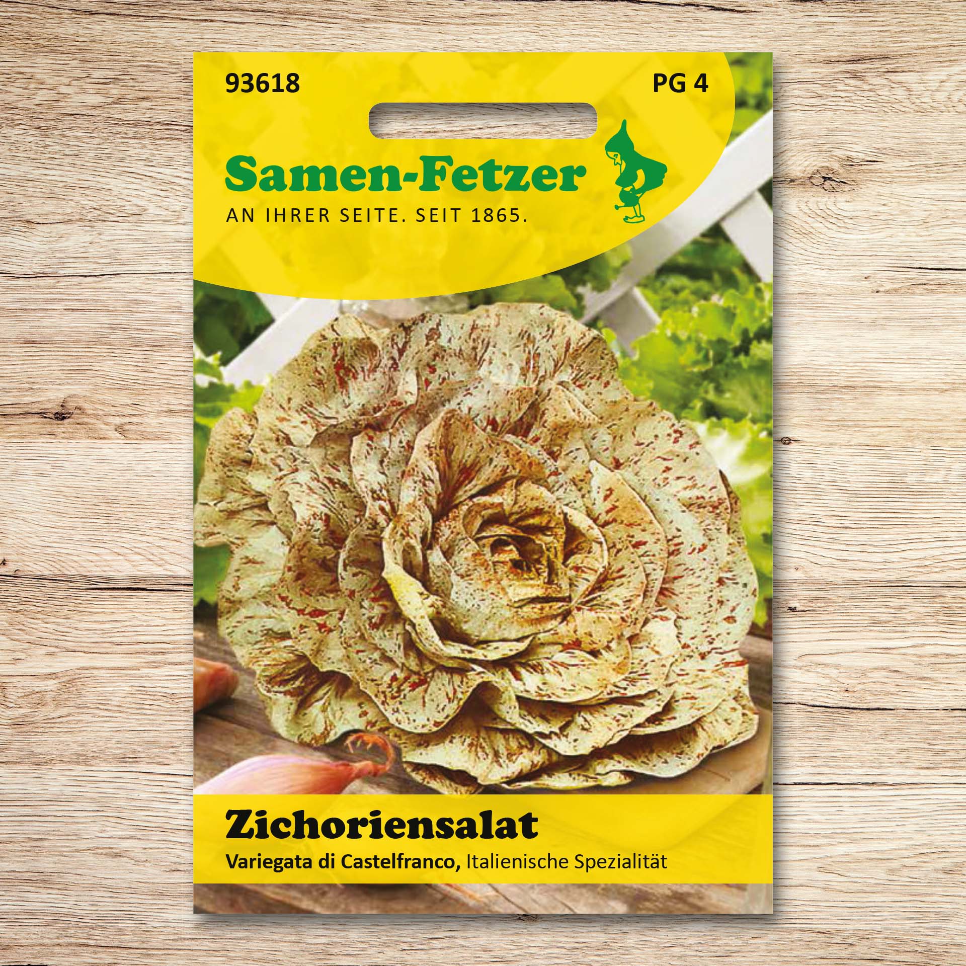 Zichoriensalat Variegata di Castelfranco