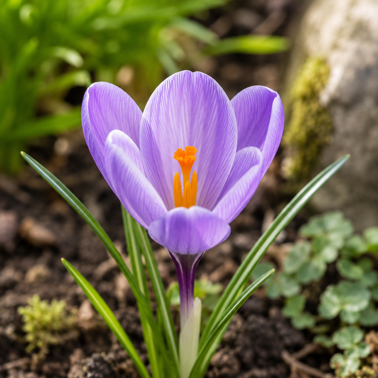 Krokusse, großblumig Prachtmischung