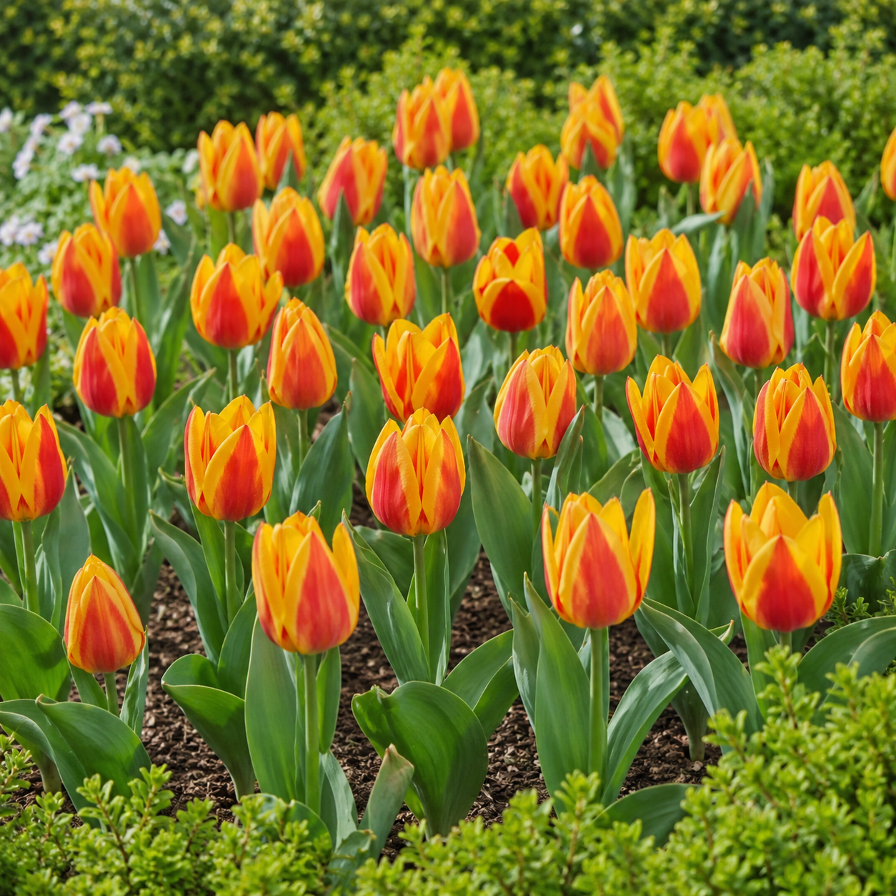 Einfache frühe Tulpen Flair, Topfkultur