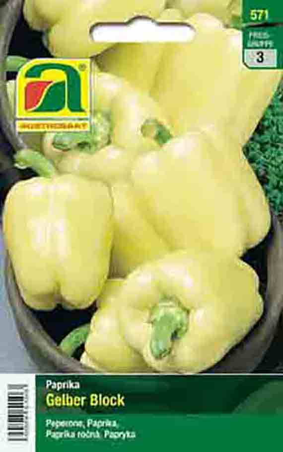 Paprika Gelber Block