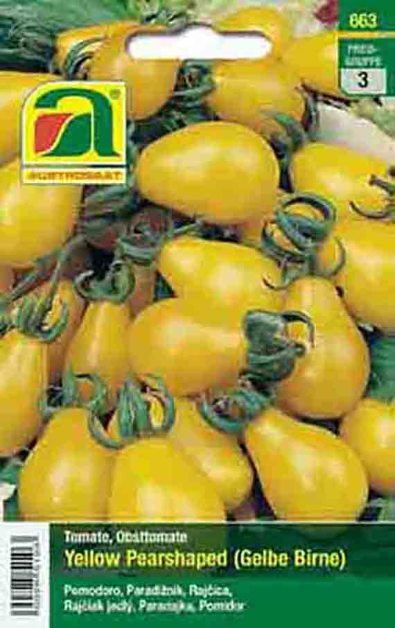 Tomaten Yellow Pearshaped
