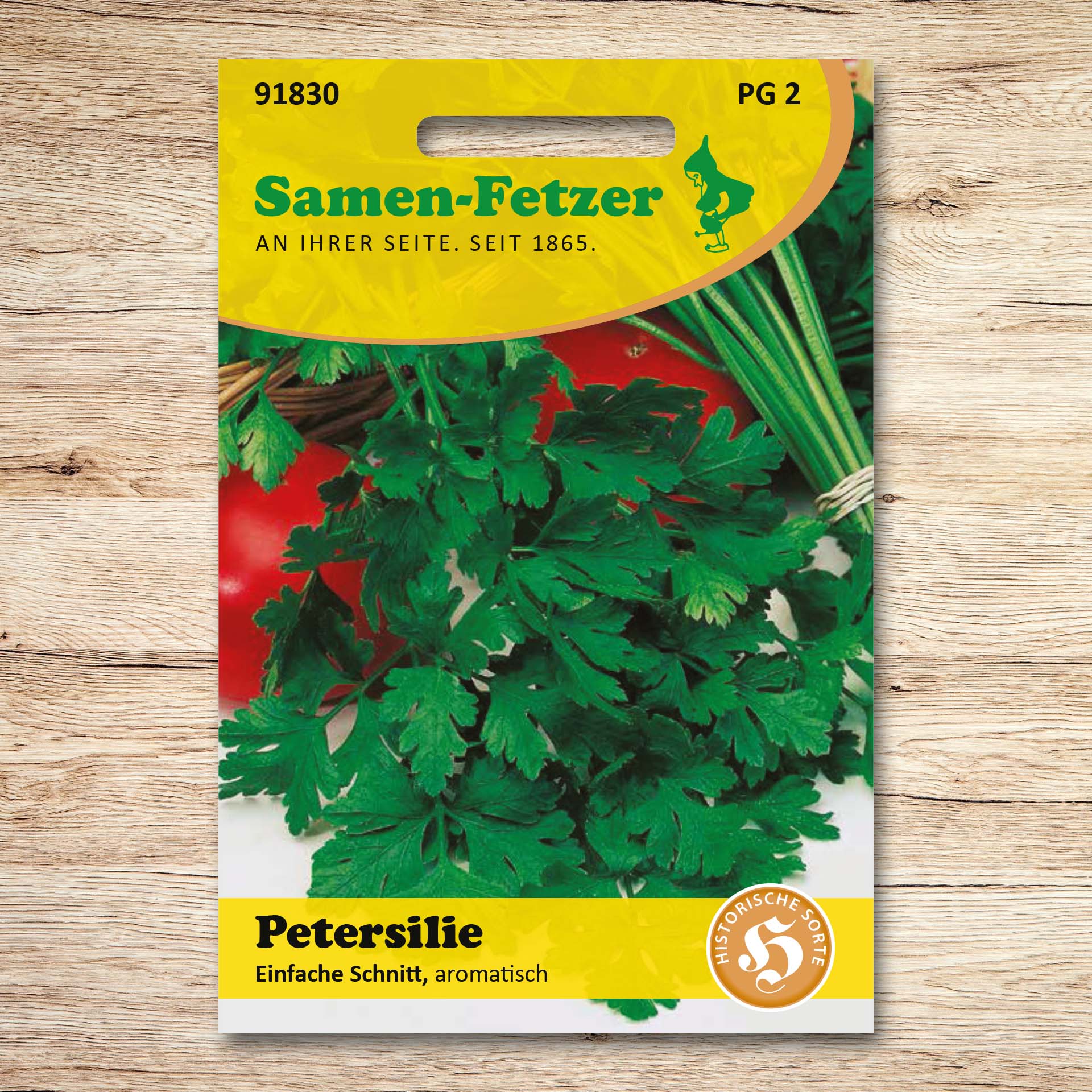 Petersilie Einfache Schnitt