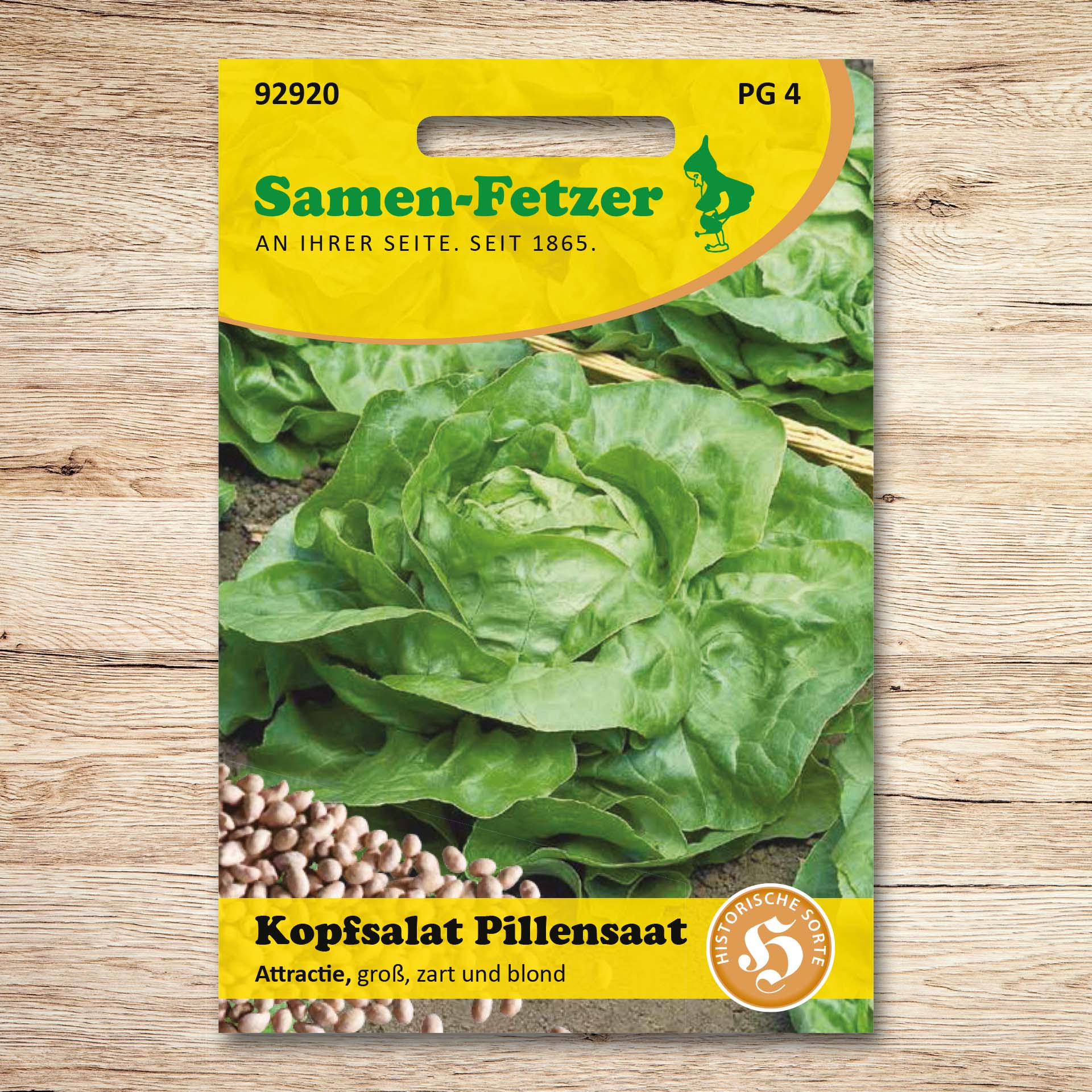 Kopfsalat Pillensaat Attractie