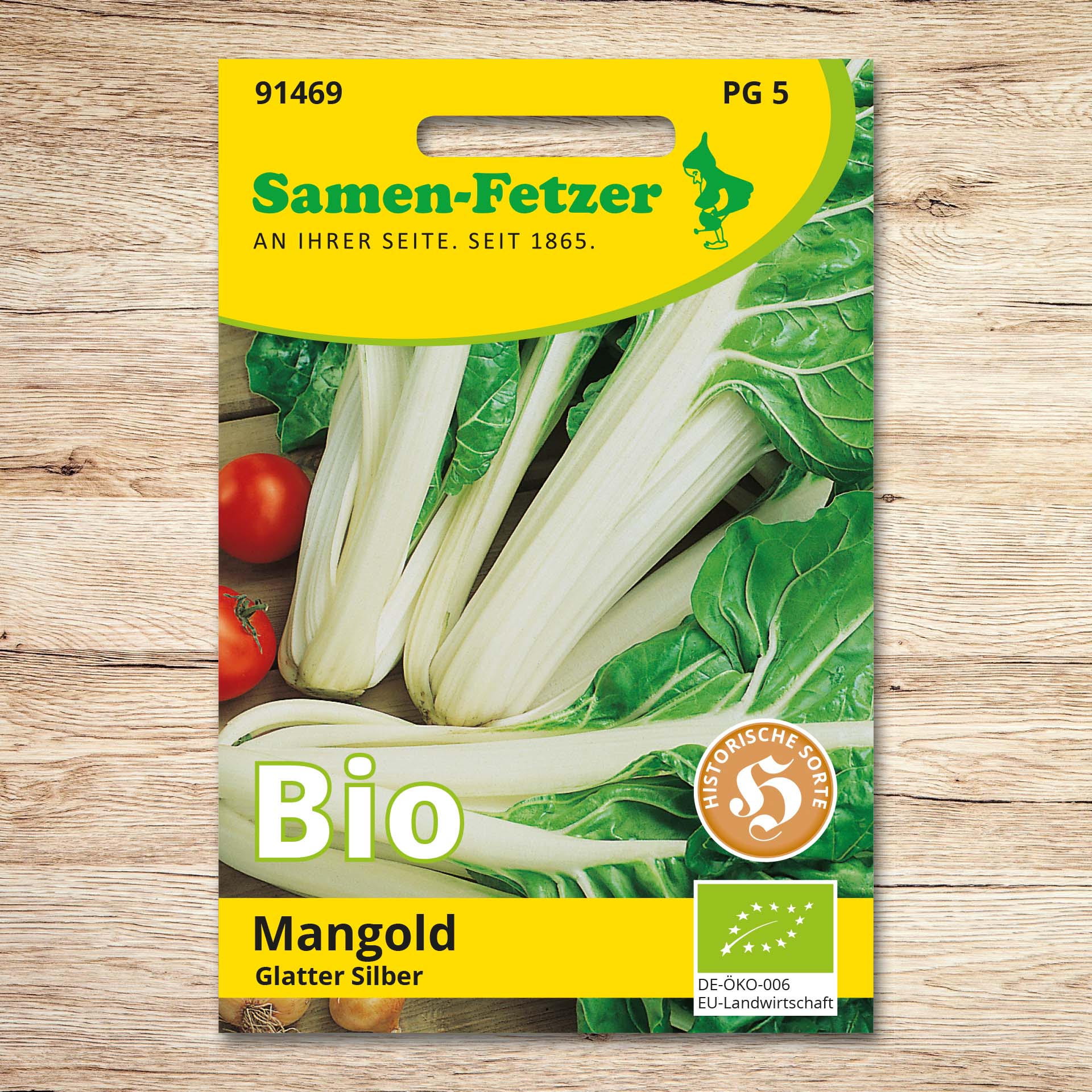 Mangold (Bio) Glatter Silber