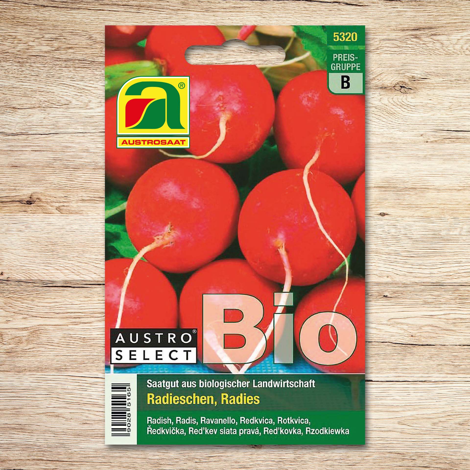 Radies (Bio) Wiener Rotes Treib