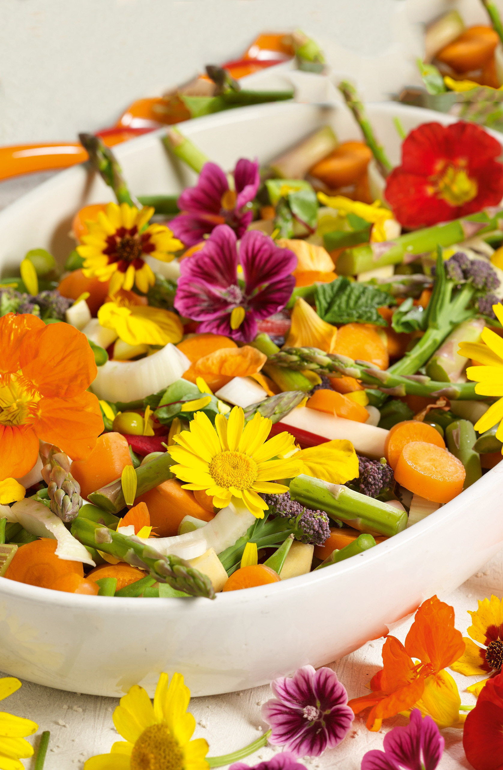 Sommerblumenmischung Essbares Blütenreich