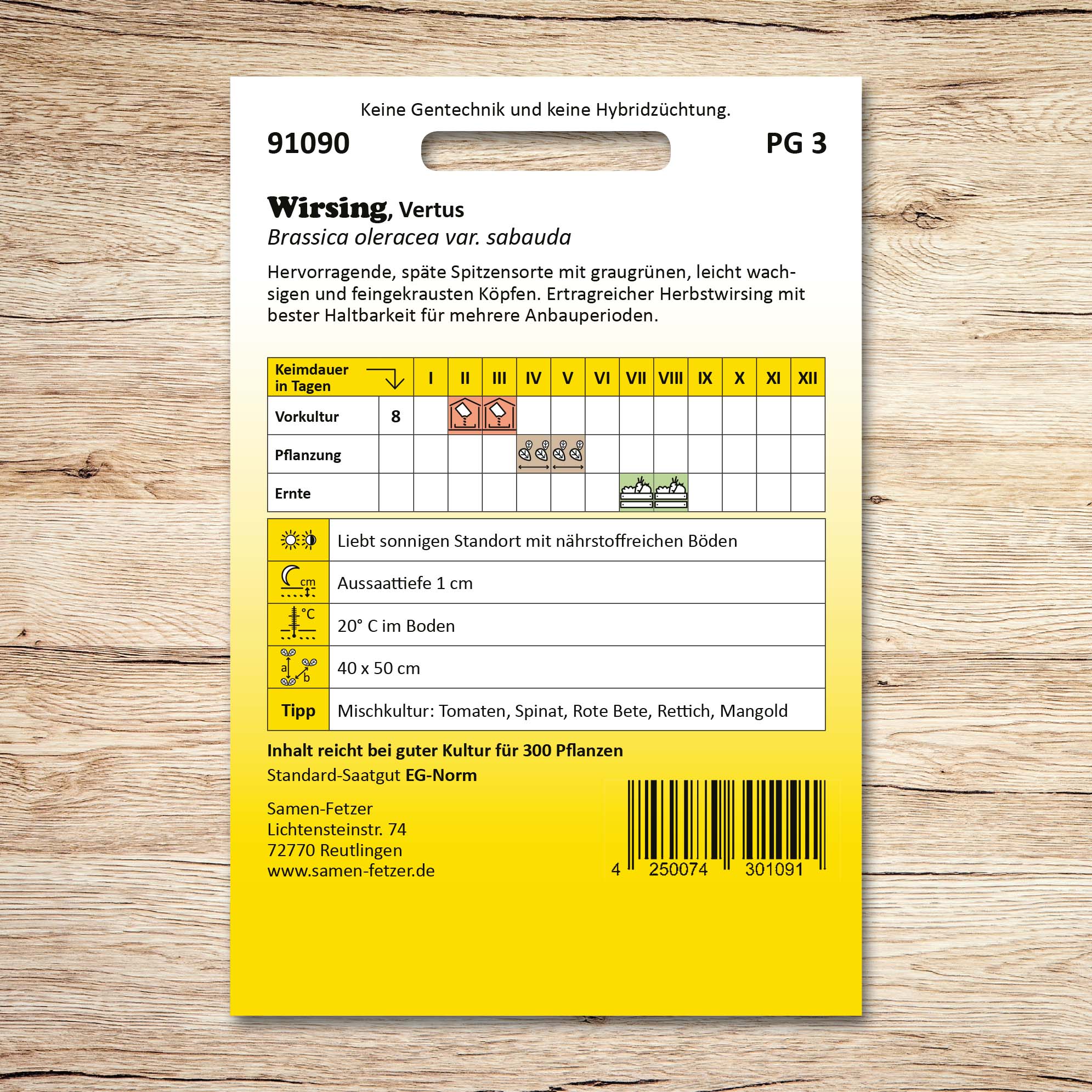 Wirsing Vertus