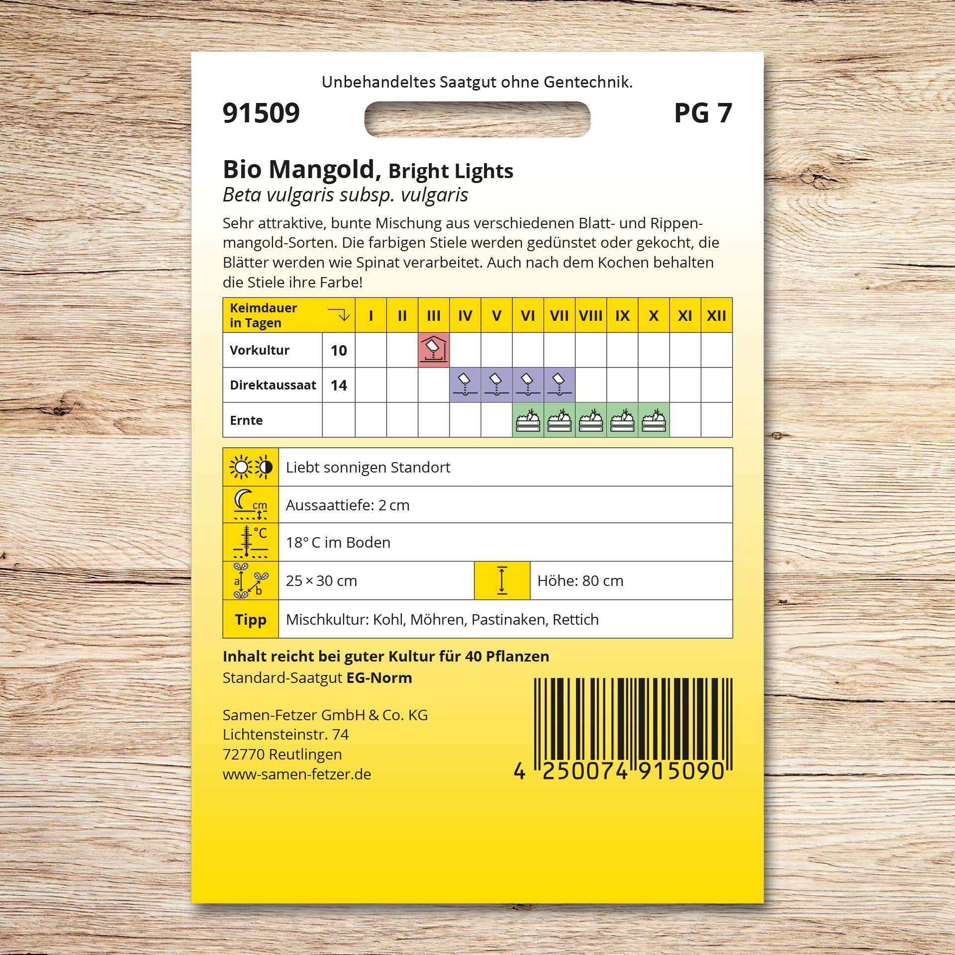 Mangold (Bio) Bright Lights