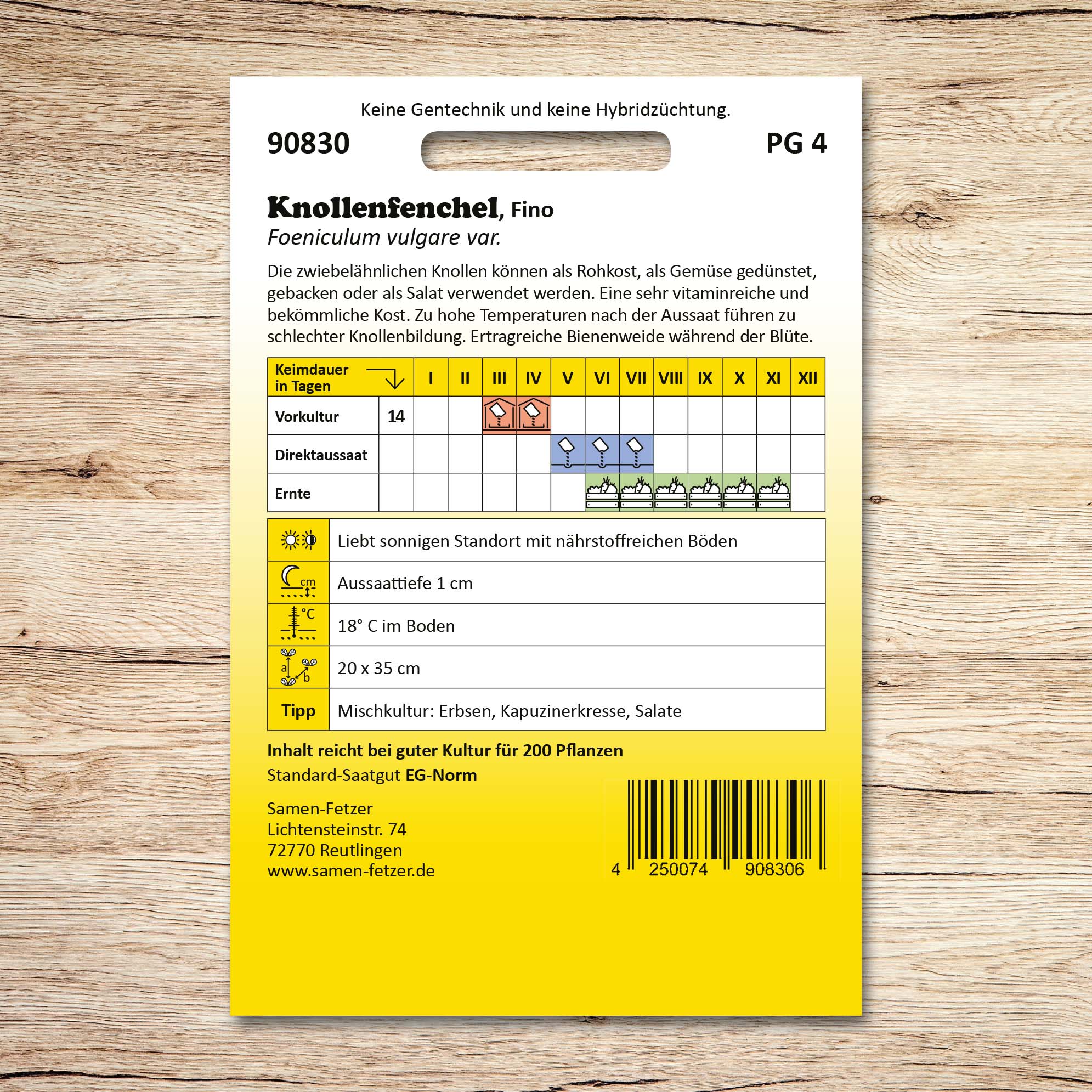 Knollenfenchel Fino