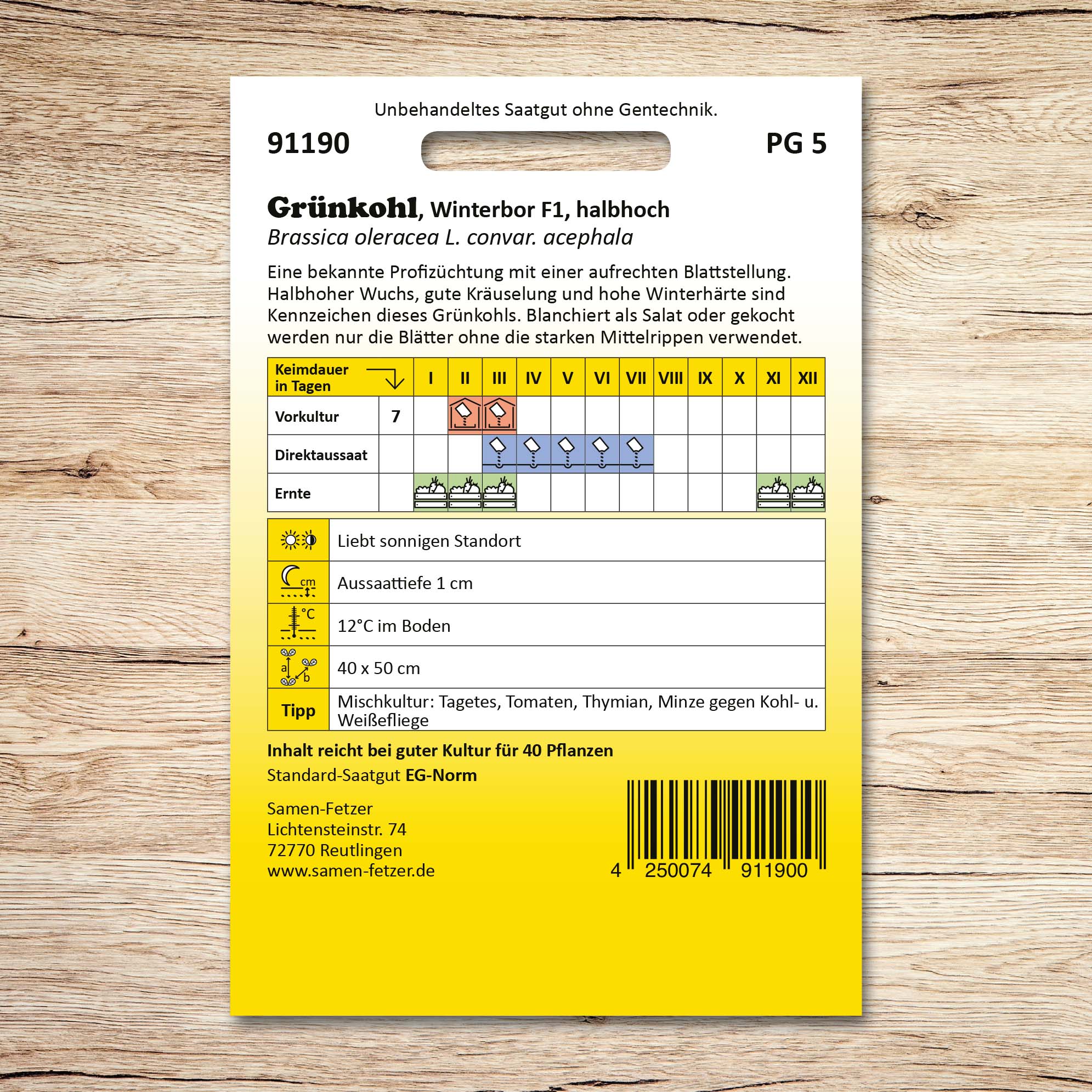 Grünkohl Winterbor F1