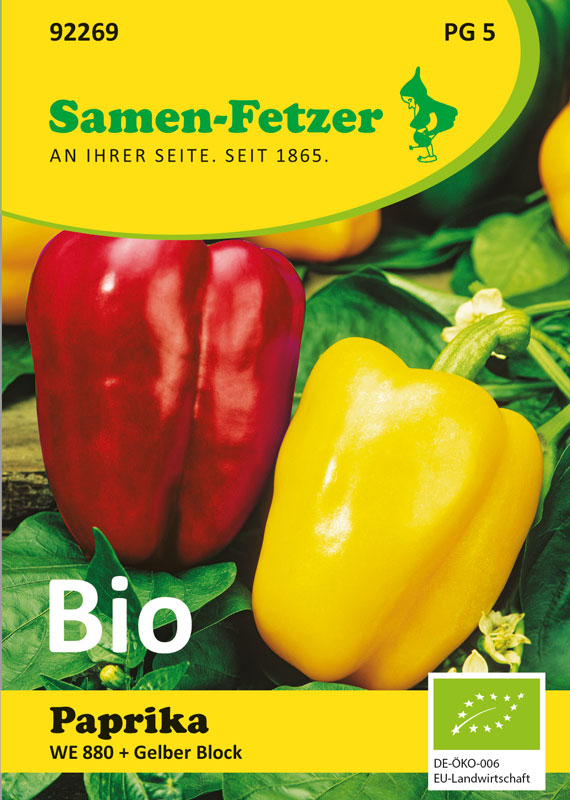 Paprika (Bio) WE 880 & Gelber Block