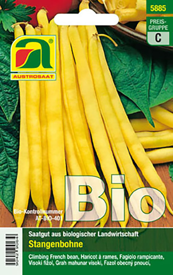 Stangenbohnen (Bio) Neckargold