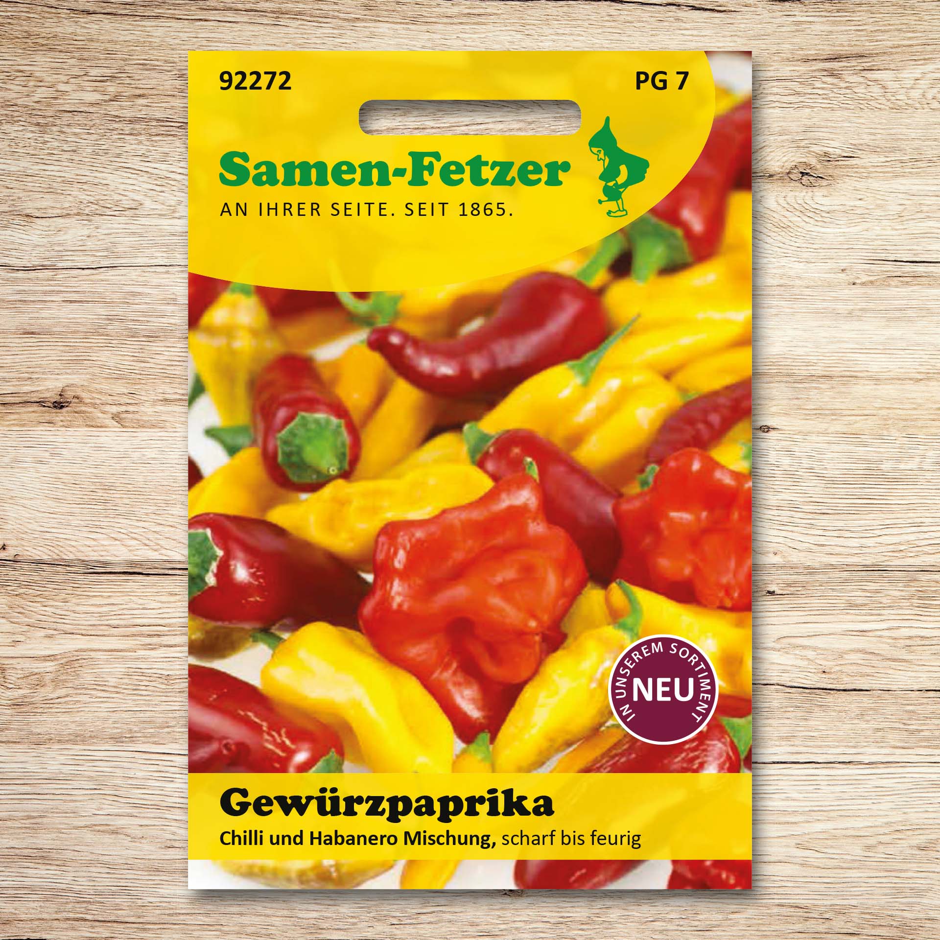 Gewürzpaprika Chili und Habanero Mischung