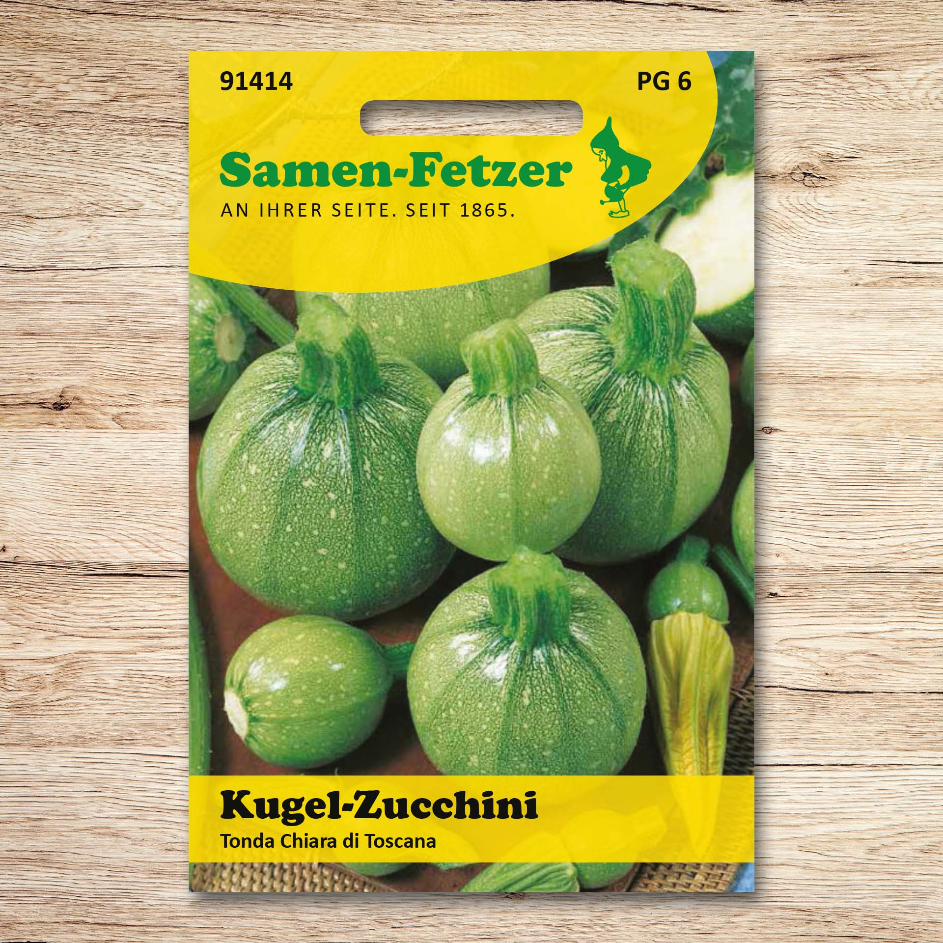 Kugel-Zucchini Tonda Chiara di Toscana