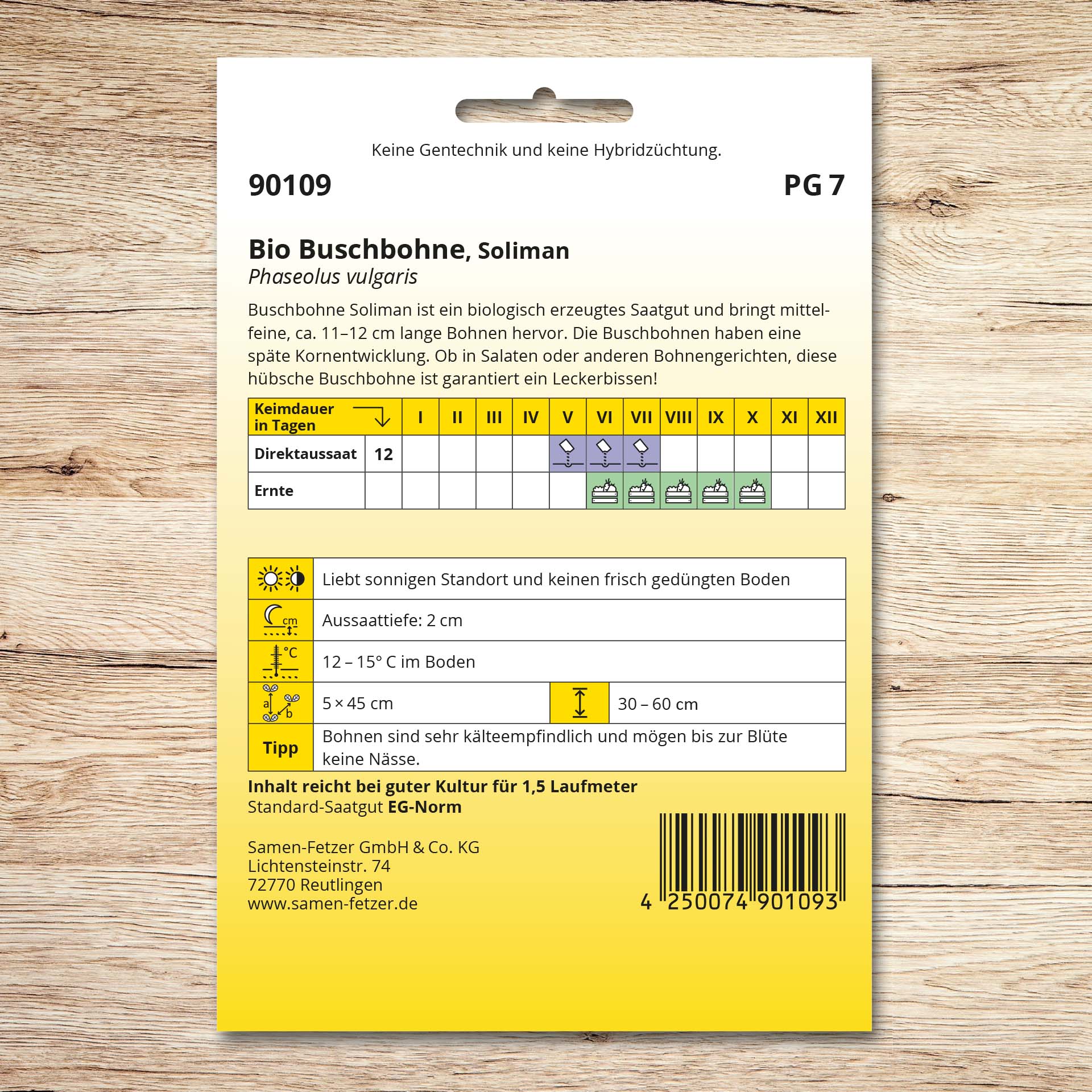 Buschbohnen (Bio) Soliman