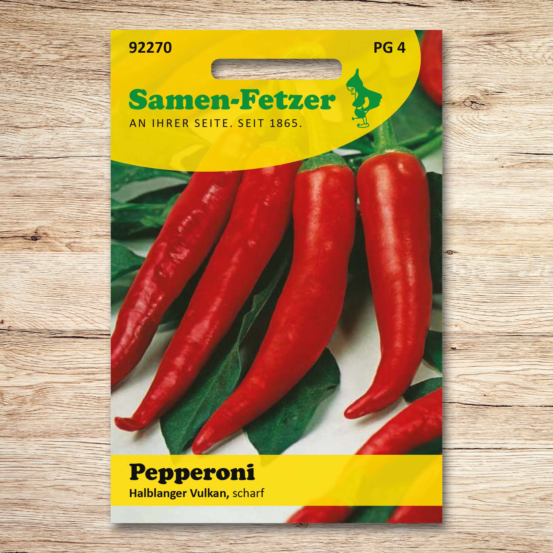 Peperoni Halblanger Vulkan