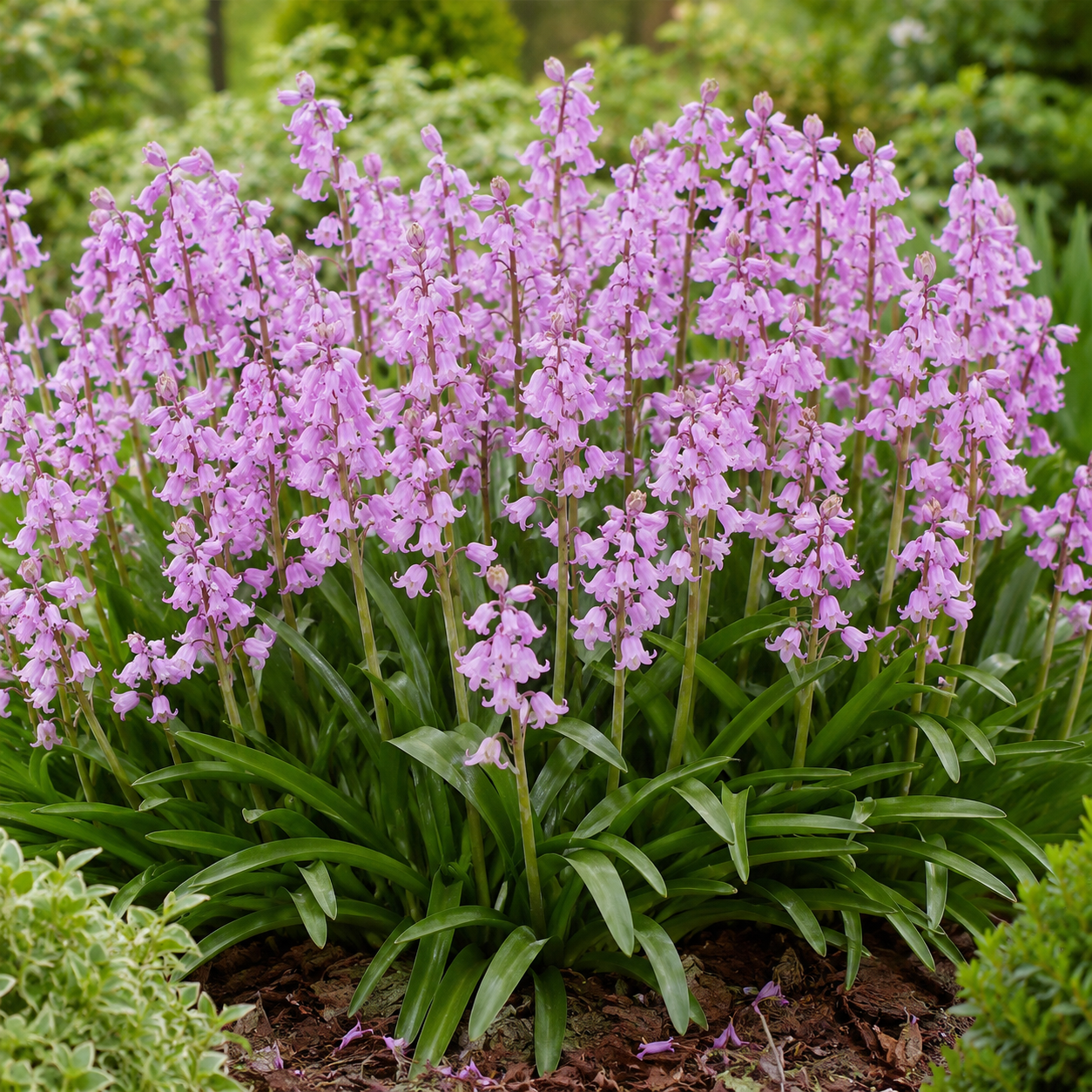 Hyacinthoides hispanica Rose Queen