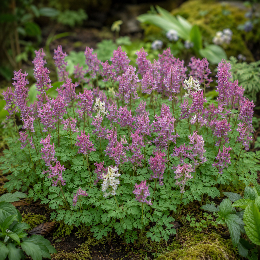 Corydalis solida fumaria bulbosa var. solida